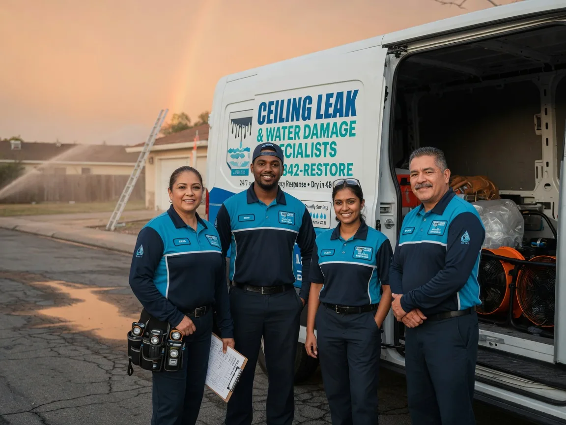 Ceiling Leak Cleanup company in Antler, ND